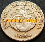 Cumpara ieftin Moneda exotica 10 CENTAVOS - COLUMBIA, anul 1964 *cod 1676 A = ERORI de BATERE