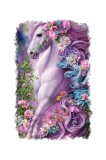 Cumpara ieftin Sticker decorativ, Unicorn, Roz, 85 cm, 6597ST, Oem