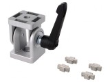 Balama aluminiu cu manetă pentru profile 8mm