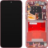 Display cu Touchscreen Huawei Pura 80 Pro, cu Rama, Rosu (Glazed Red), Service Pack 02357EFE