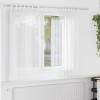 VidaXL Perdele Voile cu Bucle 2 buc Alb 140x140 cm 4102331