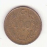 Turcia 100 lire 1990