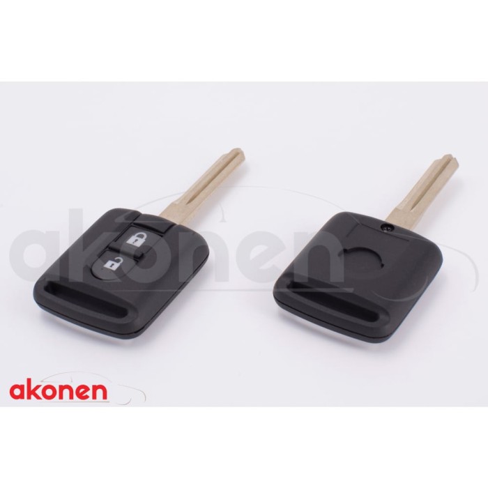Carcasa Cheie Contact Pentru Nissan Juke Micra Navara Qashqai X-Trail, 2 Butoane, Cu Cheie