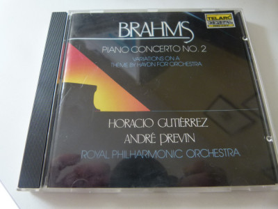 Brahms - piano conc nr. 2- Gutierrez, Previn foto