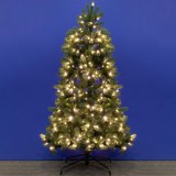 Brad artificial cu lumina LED incorporata, inaltime 180 cm