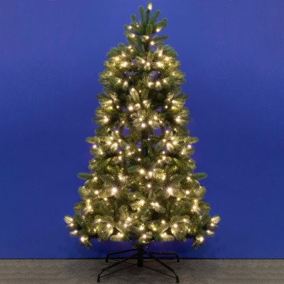 Brad artificial cu lumina LED incorporata, inaltime 180 cm foto