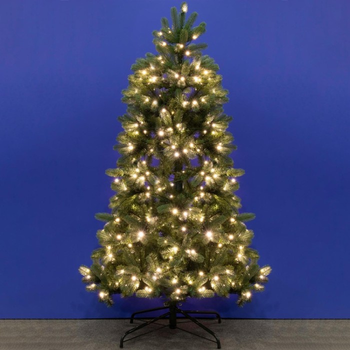 Brad artificial cu lumina LED incorporata, inaltime 180 cm