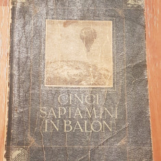 Cinci saptamani in balon de Jules Verne, 1955