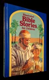 Illustrated Bible Stories for Children. The New and Old Testament - retold by Ray Hughes, illustrations - Nino Musio, hardcover, LIKE NEW, abridged