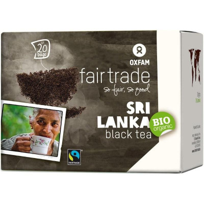 Ceai Negru Sri Lanka Bio 20 doze Oxfam foto