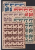 O.S.P 1946 LP. 199a,200a,201a MNH COALA NED. 80 lei COLT INDOIT ,VEZI IMAGINE!, Nestampilat