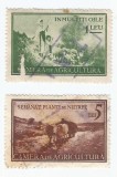 *Romania, lot 1121 cu 2 timbre fiscale pentru agricultura, 1930, oblit.