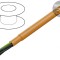 Cablu PUR-ORANGE-JZ 5G1.5mm&sup2; Neecranat Cu Litat 300V/500V