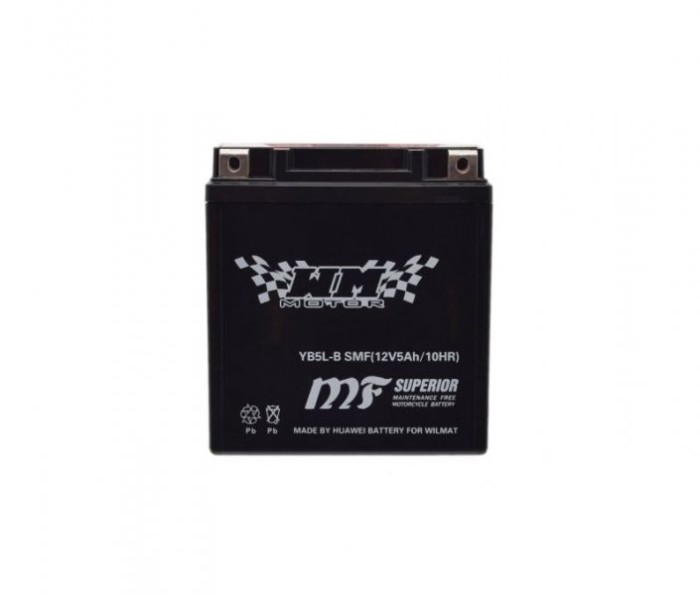 Baterie moto YB5L-B, 12 V Cod Produs: MX_NEW AB0011B