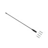 Antena Auto Universala 42.5cm Sunker A3, Fibra Sticla, Filet 6mm Interior + 4 Adaptoare