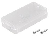 Carcasă USB ABS Semitransparent 30x65x15.5mm