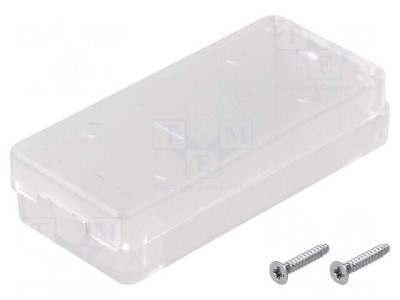 Carcasă USB ABS Semitransparent 30x65x15.5mm foto