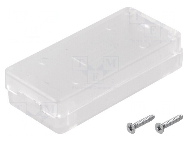 Carcasă USB ABS Semitransparent 30x65x15.5mm