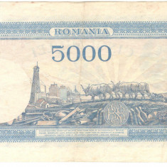 Romania 5000 lei 1945. 08. 21.