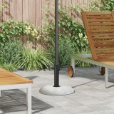 Gossi baza pentru parasol pentru stalpi de 37/42/52/58mm gri deschis beton 20 kg