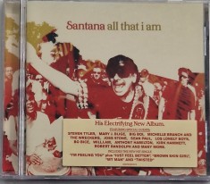 Santana &lrm;&ndash; All That I Am _ NM / NM _ cd muzica rock clasic _ Arista, Europa, 2005