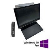 Pachet POS Refurbished HP 800G2 Mini, 14 Inch HP L7014t Touchscreen + 10 Inch HP L7010t, Intel Core i5-6500T 2.50GHz, 8GB DDR4, 256GB SSD + Windows 10