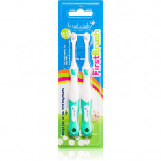 Brush Baby FirstBrush periuțe de dinți pentru copii 2 buc