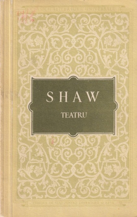 George Bernard Shaw - Teatru