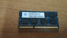 Ram Laptop Nanya 2GB DDR3 PC3-10600S NT2GC64B8HC0NS-CG foto