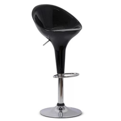 SCAUN DE BAR ABS 105 NEGRU foto