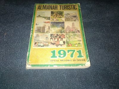 ALMANAH TURISTIC 1971 foto