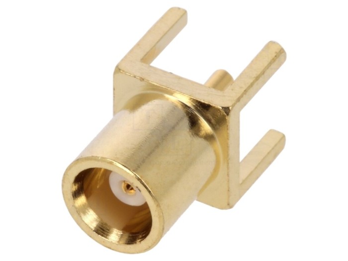 Conector MCX mamă 50&Omega; THT