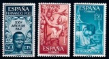 Fernando Poo 1965 - Aniversare 25 de ani de la sf&acirc;rșitul războiului civil din Spania, serie neuzata