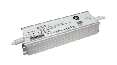 Sursă de alimentare POS MCHQ240V24-GE, driver LED 24V/10A 240W CV, carcasă metalică, PFC, intrare CA UE (180-305VAC), IP67, nereglabil foto