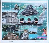 MEXIC 2024 TRENURI LOCOMOTIVE PUME, Nestampilat