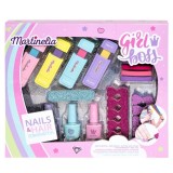 Cumpara ieftin Set lac de unghii si creta pentru par Martinelia 35001