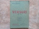 VERSURI de MIHAIL IORGULESCU, 1907 - 1912 , APARUTA 1915