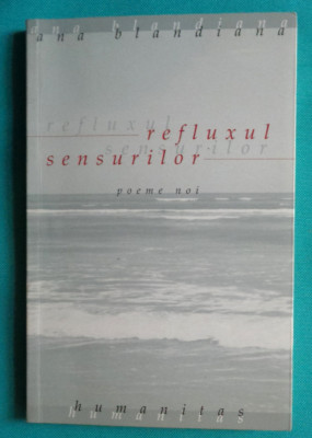 Ana Blandiana &amp;ndash; Refluxul sensurilor ( cu dedicatie si autograf ) foto