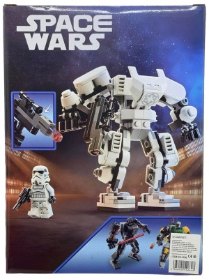 Set constructie robot Space Wars - Clona NO.1036 foto