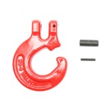 Carlig ciochinar cu bolt pentru lant zala fi 8 mm, sarcina maxima suportata 2T