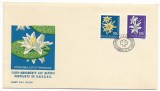 Romania (462) - Flori rare, monumente ale naturii, 1972, serie neobliterata + 3 FDC