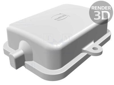 Conector capac protecție clichet plastic foto
