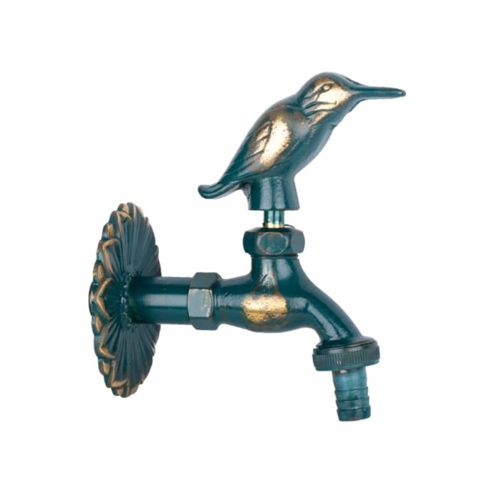 Robinet de grădină Nostalgie cu pasăre patinat 1/2&quot;