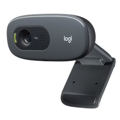 Webcam Refurbished LOGITECH C270 - Calitate HD 720p pentru Comunicare Zilnica, USB 2.0