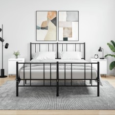 vidaXL Noptiere, 2 buc, alb, 40x30x50 cm, lemn compozit 826829