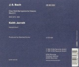 J. S. Bach: Das Wohltemperierte Klavier, Buch II | Keith Jarrett