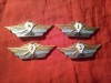 Set 4 Insigne Militare URSS - Armata Sovietica - tancuri - Clasele: Maestru si 1,2,3 , metal si email , L=7cm
