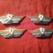 Set 4 Insigne Militare URSS - Armata Sovietica - tancuri - Clasele: Maestru si 1,2,3 , metal si email , L=7cm