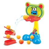 Cos de baschet pentru copii cu lansator de mingii &ndash; joc interactiv de indemanare