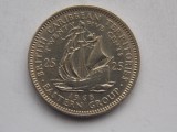 25 CENTS 1965 BRITISH CARIBBEAN TERRITORIES
